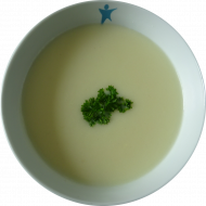 Spargelcremesuppe (19,24,81)